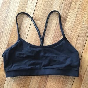 Lululemon Bra Flow Y IV, Basic Black